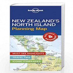 Lonely Planet New Zealand''s North Island Planning Map (Planning Maps) by LONELY PLANET Book-9781788685986