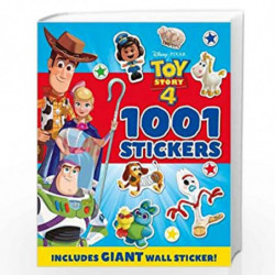 Disney Pixar Toy Story 4 1001 Stickers (1001 Stickers Disney) by DISNEY Book-9781789052442
