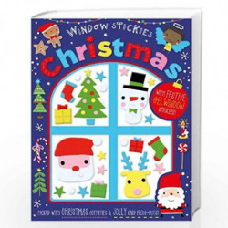 Window Stickies Christmas by Dawn Machell Book-9781789477849