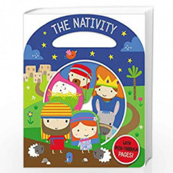 BUSY WINDOWS THE NATIVITY by Make Believe Ideas Book-9781789478785
