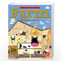 Farm Sticker Book (Scribblers Fun Activity) by MARGOT CHANNING Book-9781909645899