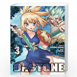 Dr. STONE, Vol. 3 (Volume 3): Two Million Years Of Being by RIICHIRO INAGAKI Book-9781974702633