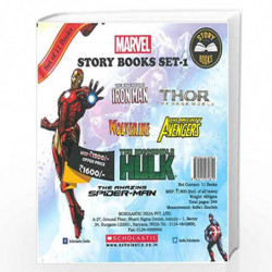 Marvel Story Books -Set Of 11 Books by NILL Book-9782015070810
