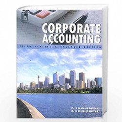 Corporate Accounting by S.N. Maheshwari & S.K. Maheshwari Book-9788125931294