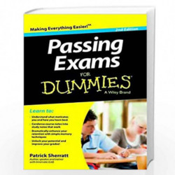 Passing Exams for Dummies by Patrick Sherratt Book-9788126545353