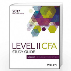 Wiley Study Guide for 2017 Level II CFA Exam: Complete Set of Vol I - Vol V by WILEY Book-9788126565528