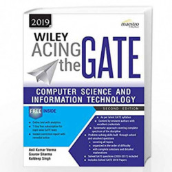Wiley Acing the GATE: Computer Science and Information Technology (Reprint 2019) by Anil Kumar Verma Book-9788126573585