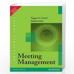 Meeting Management by SMITH Book-9788131791547