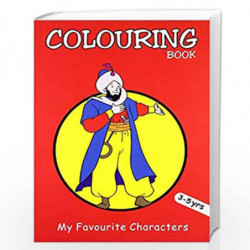 Colouring Book: My Favourite Characters (Red) (Colouring Books) by NILL Book-9788131904053