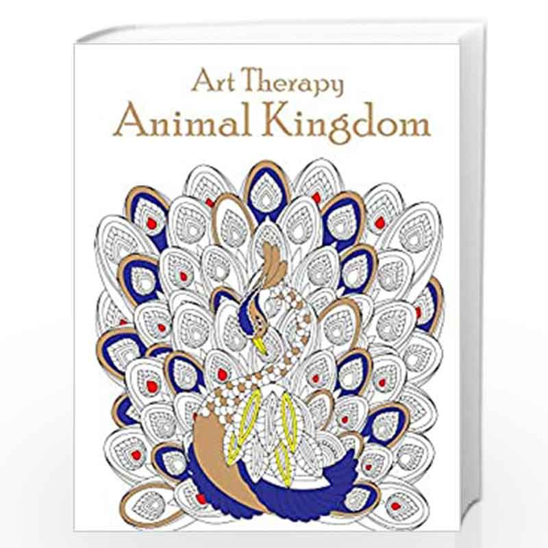 Art Therapy Colouring Book - Animal Kingdom by NILL Book-9788131937617