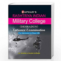 Rashtriya Indian Military College Entrance Exam by Rajesh Sharma, J.N.Sharma Book-9788174827876