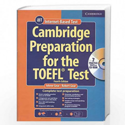 Cambridge Preparation for the Toefl Test Book with 1 CD-ROM and 8 Audio CD by GEAR Book-9788175964938