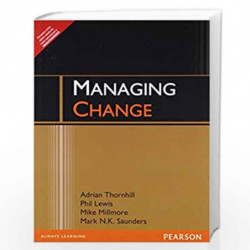 Managing Change by THORNHILL Book-9788177582444