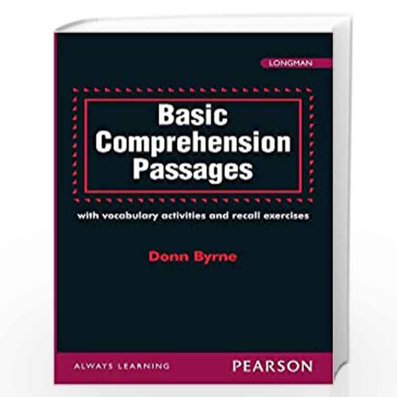 Basic Comprehension Passages by Pearson by NA Book-9788177587173
