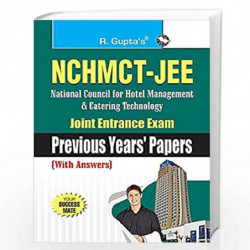 NCHMCT-JEE (National Council for Hotel Management and Catering Technology) Joint Entrance Exam (Previous Years Papers - Solved) 