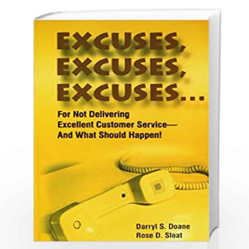 Excuses,Excuses,Excuses by DARRYL S.DOANE Book-9788180520747