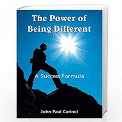 The Power Of Being Different by John Paul Carinci Book-9788188452729