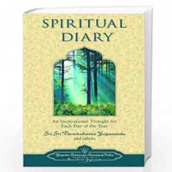 Spiritual Diary - An Inspirational Thought for Each Day of the Year by Yogananda S Book-9788189535094