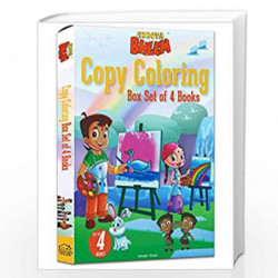Chhota Bheem - Copy Coloring Box Set of 4 Books : Activity Books For Kids by Wonder House Books Book-9788194899228