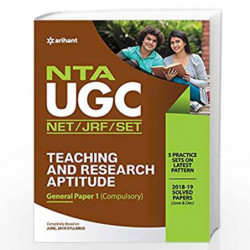 NTA UGC NET/JRF/SET General Paper-1 Teaching & Research Aptitude 2020 by Farah Sultan, Mridula Sharma Book-9789324195685