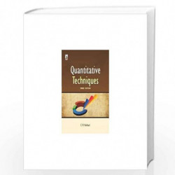 Quantitative Techniques (New Format) by C.R. Kothari Book-9789325968967