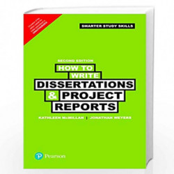 How to Write Dissertations & Project Reports, 2e by MCMILLAN Book-9789332517202