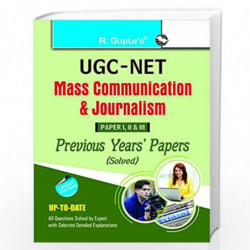 NTA-UGC-NET: Mass Communication & Journalism (Paper I & Paper II) Previous Years Papers (Solved) by RPH Editorial Board Book-978
