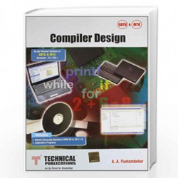 Complier Design (as Per Revised Syllabus of GBTU and MTU Semester VI CSE) PB by Puntambekar A A Book-9789350389416