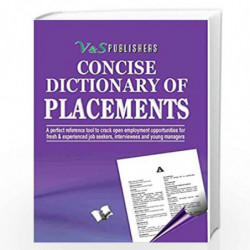 Concise Dictionary Of Placements: Terms Frequently Used During Job Seach and Their Accurate Explanation by EDITORIAL BOARD Book-