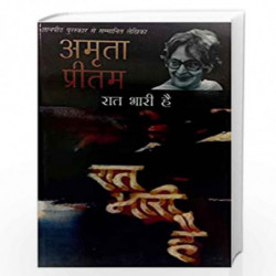 Raat Bhaari Hai by Pritam, Amrita Book-9789350641163