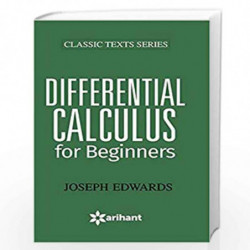 Differential Calculus For Beginners by Joseph Edwards Book-9789350942468