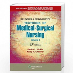 Textbook of Medical Surgical Nursing volume-2,13th edition by Hinkle Book-9789351292456