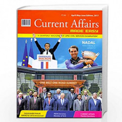 Current Affairs Made Easy - Quarterly Issue (April-May- June 2017) by Made Easy Book-9789351472841