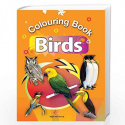 colouring Book - Birds - Crayons Colour by Maple Press Book-9789352231652