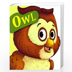Cutout Board Book: Owl( Animals and Birds) (Cutout Books) by Omkidz Book-9789352760107