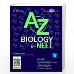 A to Z Biology for NEET: Class XI by Cengage India Book-9789353501778
