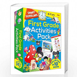 First Grade Activities Pack ( Collection of 10 books) (Smart Scholars) by OM BOOKINTERNATIONAL TEAM Book-9789353764777