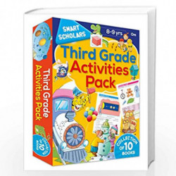 Third Grade Activities Pack ( Collection of 10 books) (Smart Scholars) by OM BOOKINTERNATIONAL TEAM Book-9789353764791