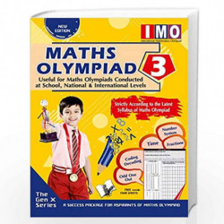 International Maths Olympiad - Class 3(With OMR Sheets): Theories with Examples, MCQS & Solutions, Previous Questions, Model Tes