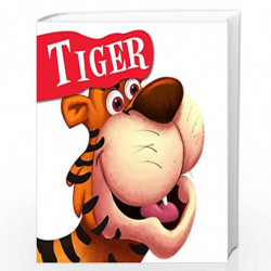 Cutout Board Book: Tiger( Animals and Birds) (Cutout Books) by OM BOOKS EDITORIAL TEAM Book-9789383202447
