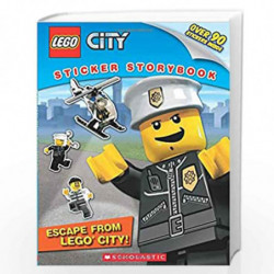 LEGO City Sticker Storybook: Escape from Lego City! by NILL Book-9789385887666