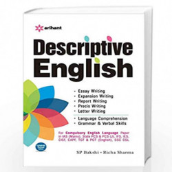 Descriptive English by SP Bakshi & Richa Sharma Book-9789385980770