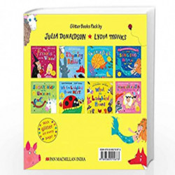 Julia Donaldson and Lydia Monks x 8 Glitter Books Pack by Julia Donaldson Book-9789386215673