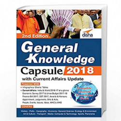 General Knowledge 2018 Capsule with Current Affairs Update by Disha Experts Book-9789386323545