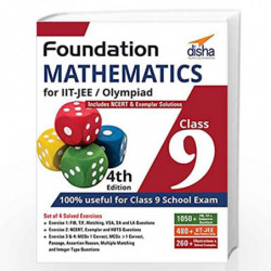 Foundation Mathematics for IIT-JEE/Olympiad for Class 9 by Disha Experts Book-9789386323682