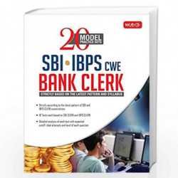 20 Model Practice Sets SBI-IBPS-CWE Bank Clerk by Jitesh Vohra Book-9789386634535