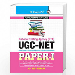 NTA-UGC-NET (Paper-I) Exam Guide: with Previous Years'' (Solved) Papers by Dr. M.S. Ansari Book-9789387604636