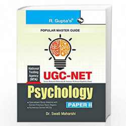 NTA-UGC-NET: Psychology (Paper II) Exam Guide by Dr. Swati Maharshi Book-9789387604964