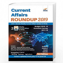 Current Affairs Roundup 2019: Weekly Current Affairs Update & MCQS by Disha Experts Book-9789388240093