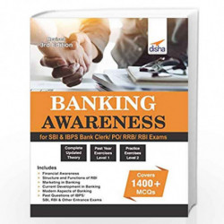 Banking Awareness for SBI & IBPS Bank Clerk/PO/RRB/RBI Exams by Disha Experts Book-9789388240949